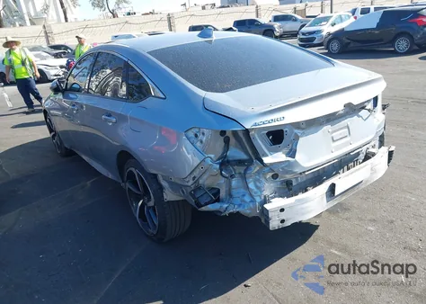 2019 Honda Accord Sport from USA, damaged, VIN 1HGCV1F3XKA095137
